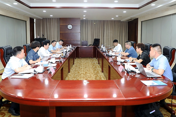 安徽容知日新公司董事长聂卫华一行到九游会j9集团访问交流